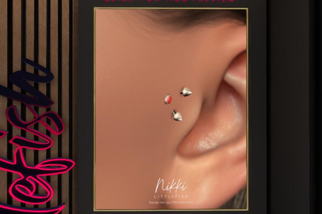 Nikki Piercing - EvoX, L$350