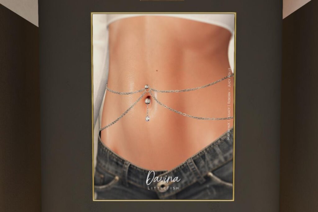 Davina Piercing - Legacy/MaitreyaX/Reborn, L$350 each/L$750 FP