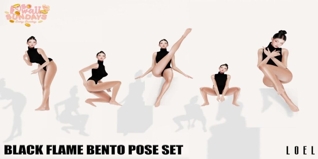 Black Flame Poses	<a href="http://maps.secondlife.com/secondlife/Stargazer%20Galaxy/101/47/3118" target="_blank">Teleport</a>