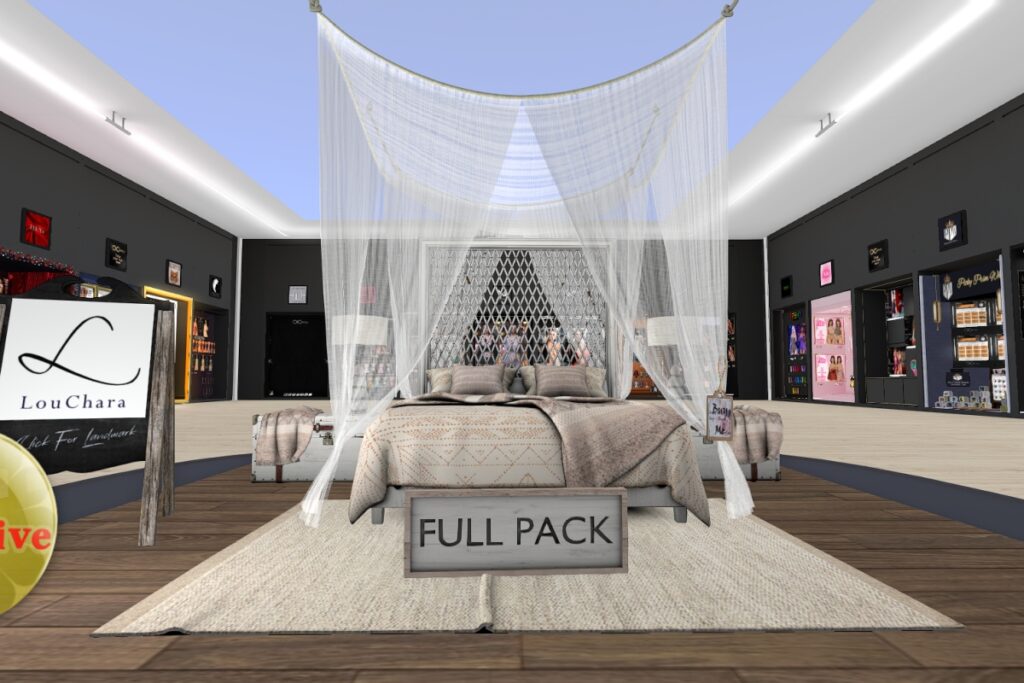 Calypso Bedroom Set, L$450