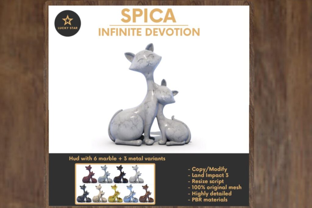 Spica Infinite Devotion Statue, L$190