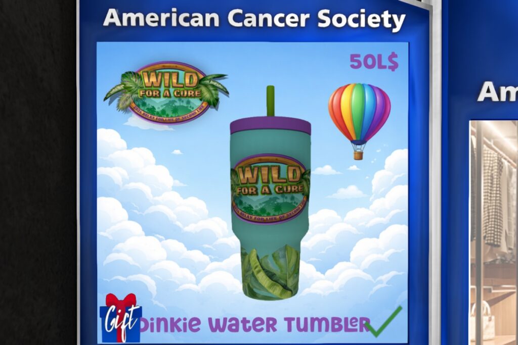 Dinkie Water Tumbler, L$50