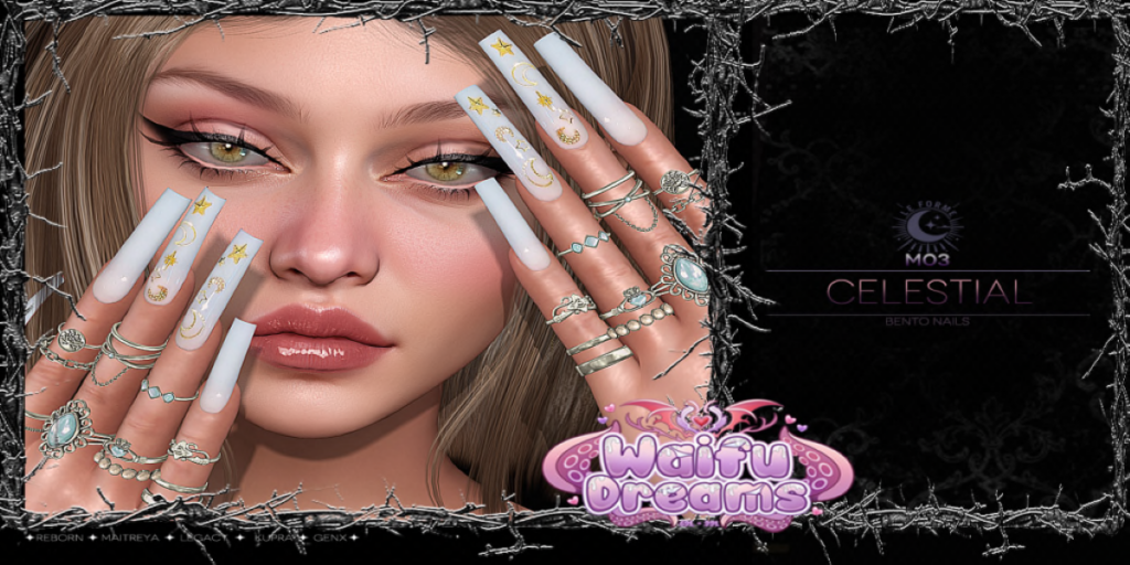Celestial Nails - GenX/Inithium/Legacy/Maitreya/Reborn