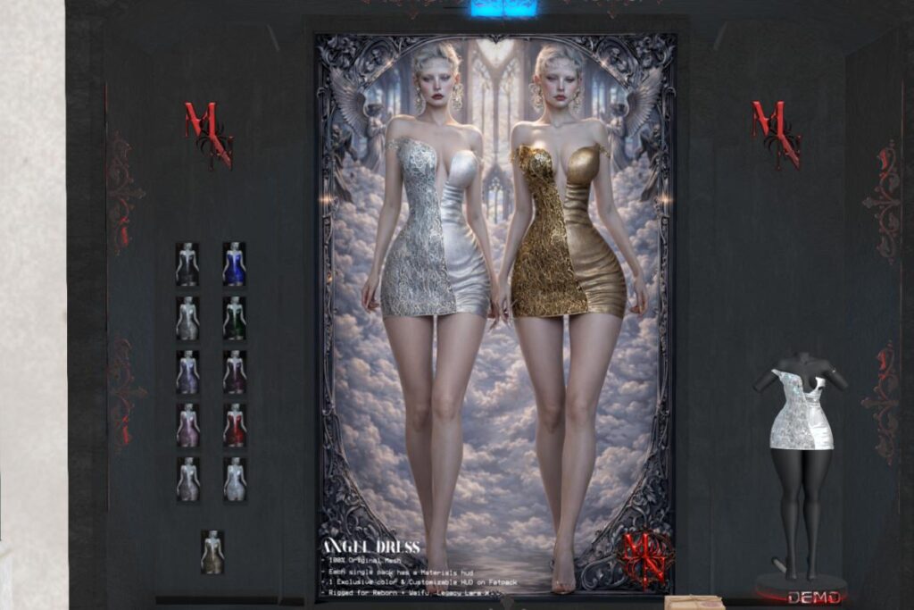 Angel Dress - Legacy/MaitreyaX/Reborn/+mods, L$320 each/L$1990 FP