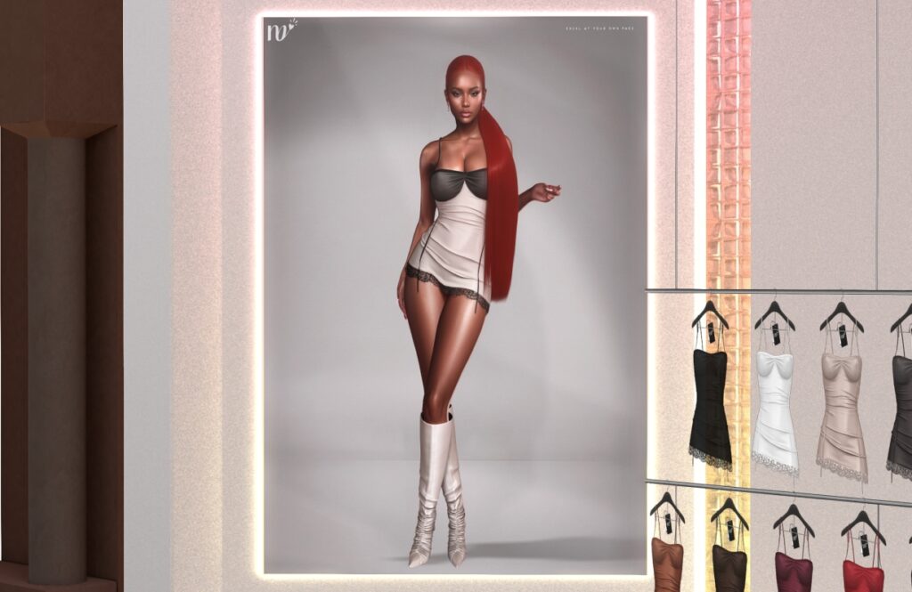 Veloura Slip Dress - MaitreyaX/Reborn/+mods, L$250 each