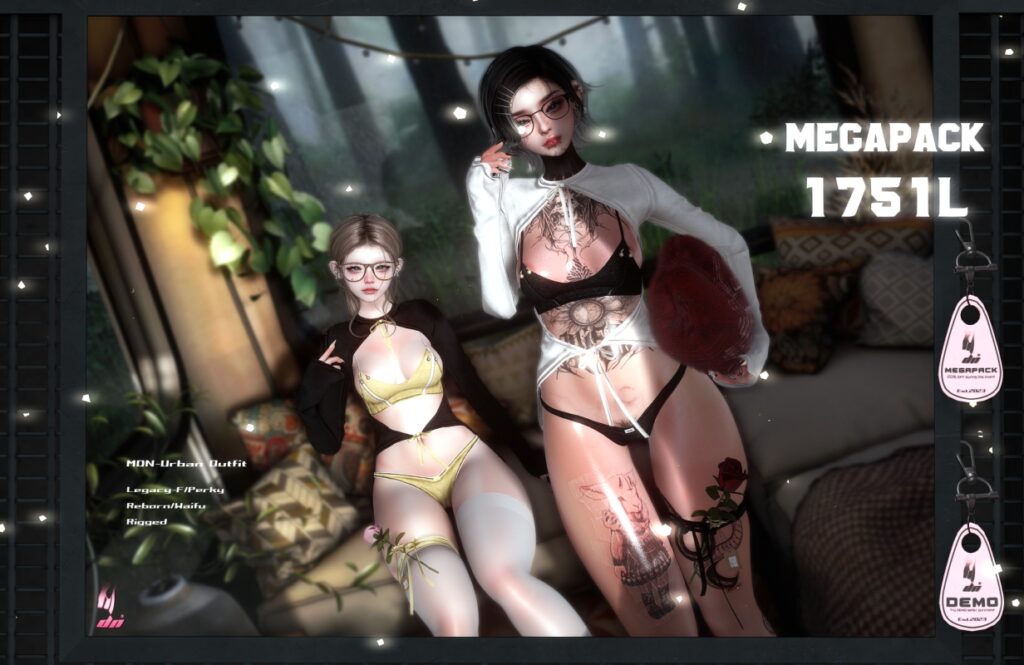 Urban Outfit - Legacy/Reborn/+mods, L$248 each/L$1088-L$1288 each FP/L$1751 MP