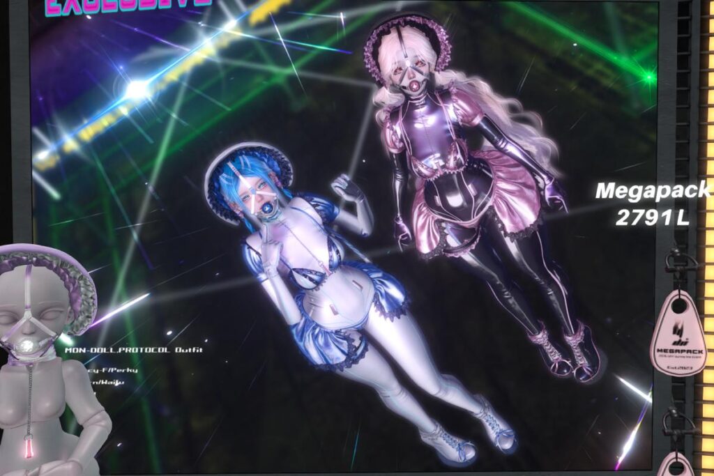 Doll Protocol Outfit - Legacy/Reborn/+mods, L$208-L$268 each/L$2791 FP