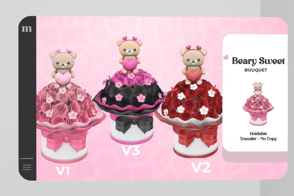 Beary Sweet Holdables, L$400