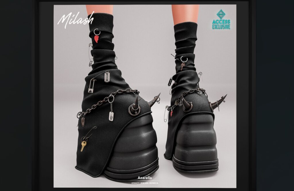 Azarella Boots - Legacy/Reborn/Yentements, L$400 each/L$1000 FP