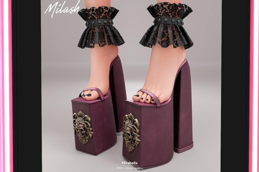 Merabelle Heels - Legacy/Reborn/Yentements, L$350 each/L$800 FP