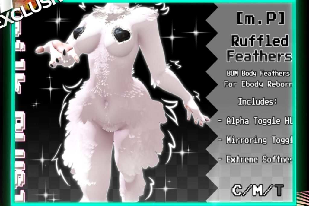 Ruffled Feathers - BOM/Reborn, L$450