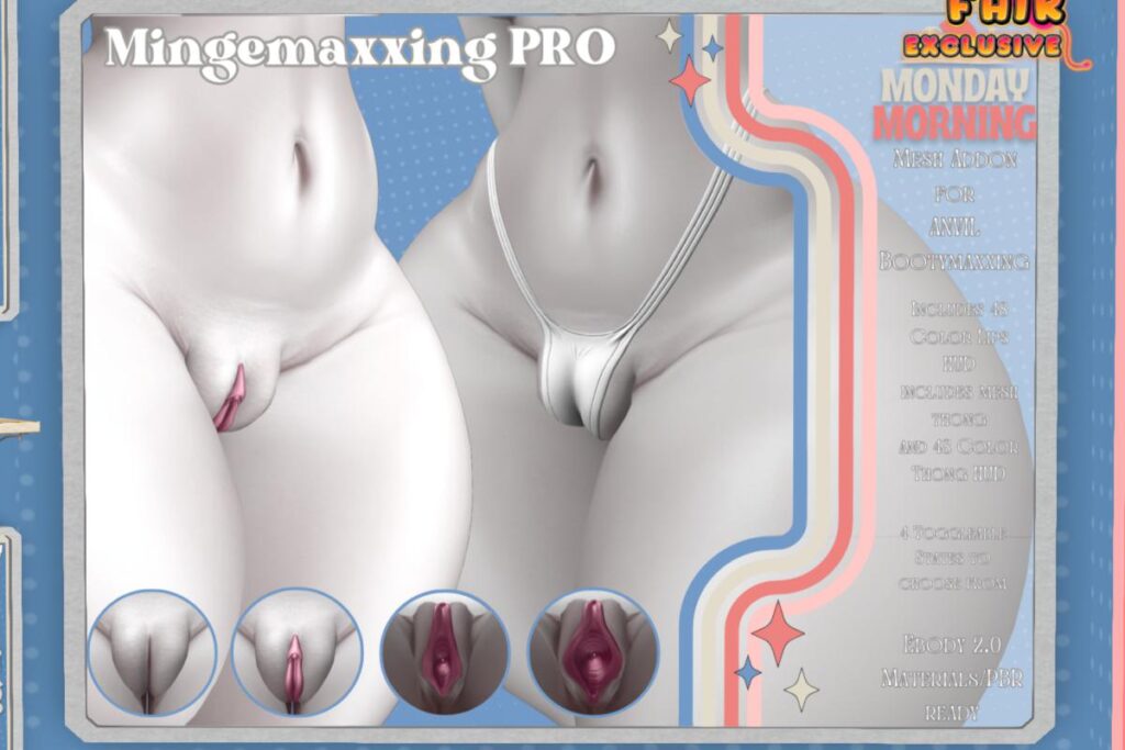 Mingemaxxing Pro - see ad for fits, L$999
