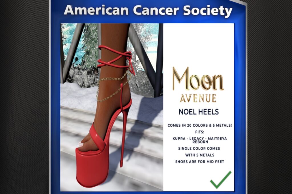 Noel Heels - Inithium/Legacy/Maitreya/Reborn, L$199