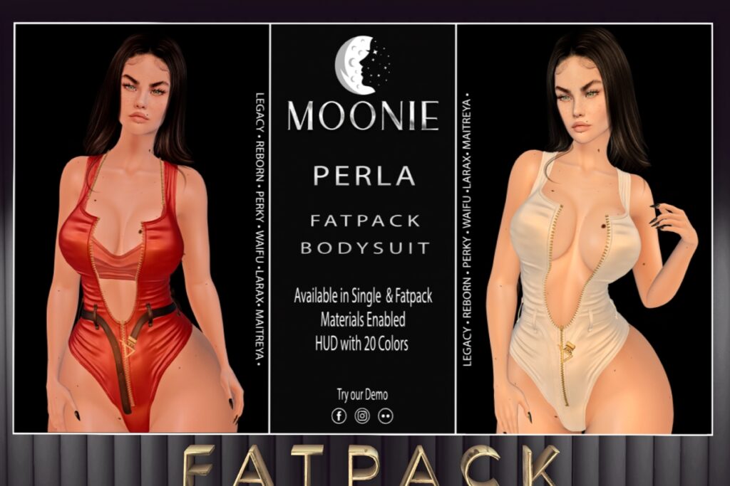 Perla Bodysuit - Legacy/Maitreya/Reborn/+mods, L$169 each/L$450 FP