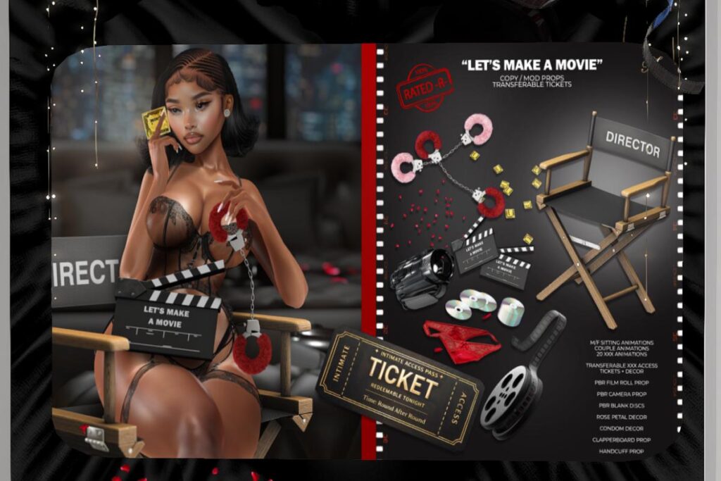 Let's Make a Movie Set, L$855