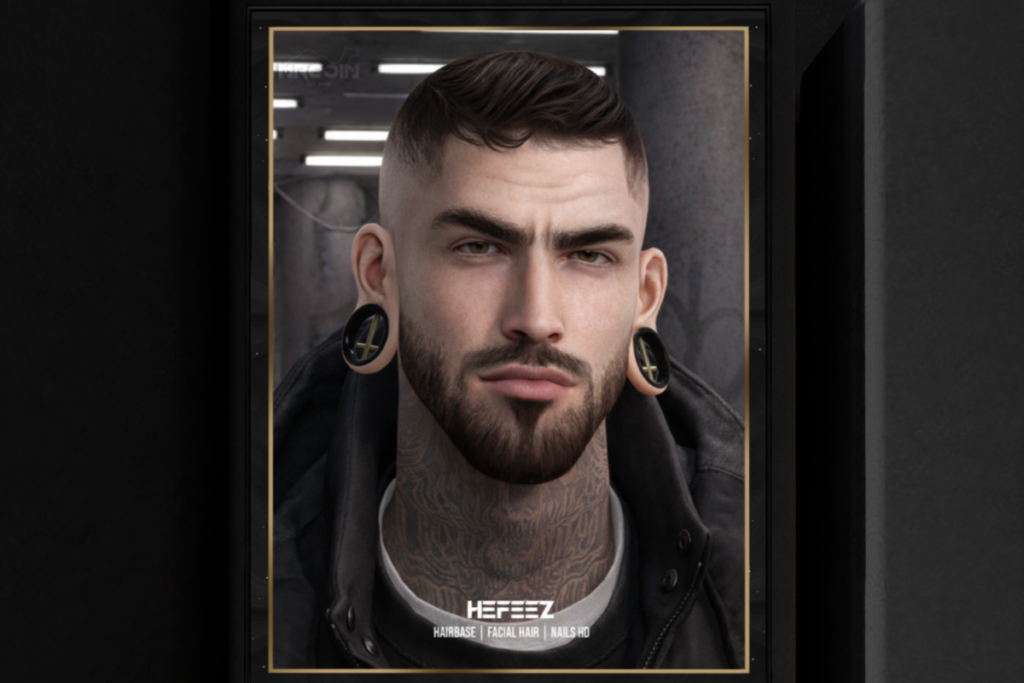 Hefeez Hairbase+Facial Hair+Nails, L$250-L$300 each/L$700 FP