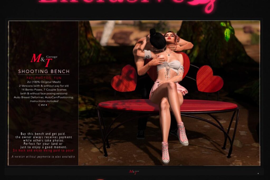 Shooting Bench, L$499