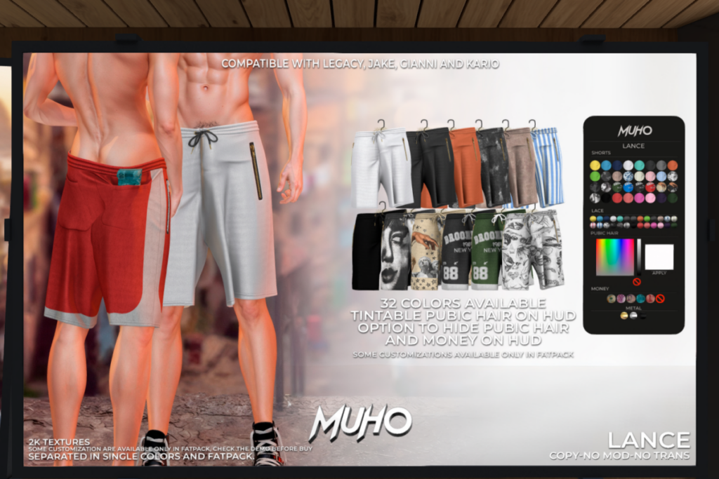 Lance - Gianni/Jake/Kario/Legacy, L$189 each/L$1099 FP