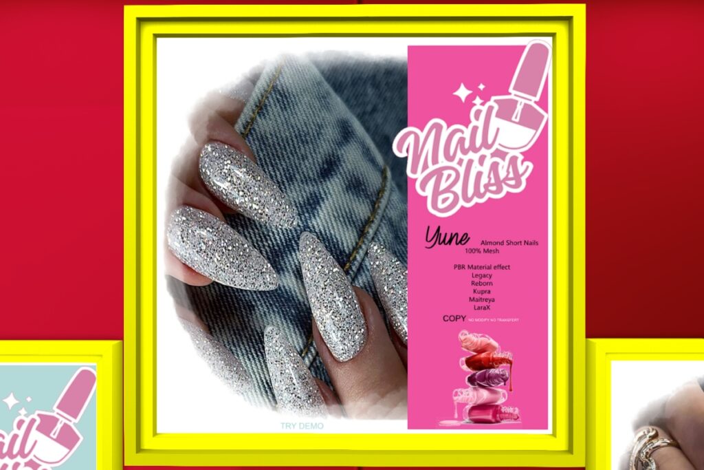 June Nails - Inithium/Legacy/Maitreya/Reborn/+mods, L$280