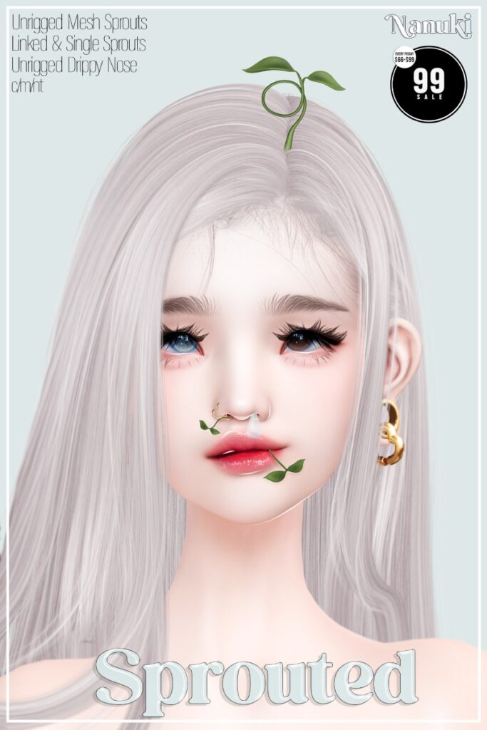 Sprouted Mesh Sprout Accessories	<a href="http://maps.secondlife.com/secondlife/Daisy/95/148/1401" target="_blank">Teleport</a>