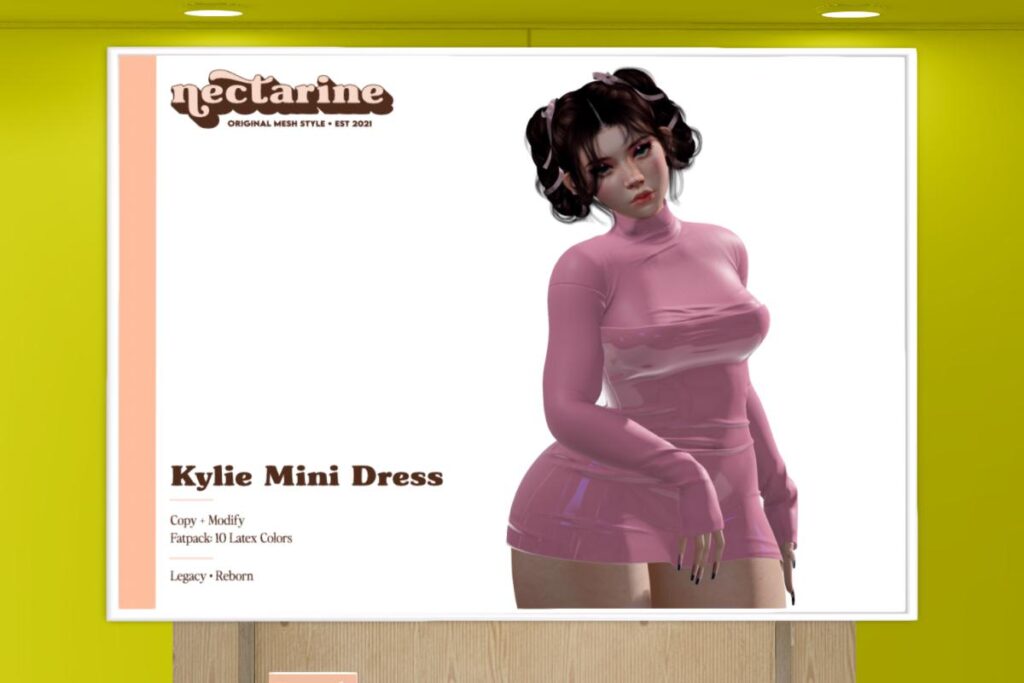 Kylie Mini Dress - Legacy/Reborn, L$259 each/L$999 FP