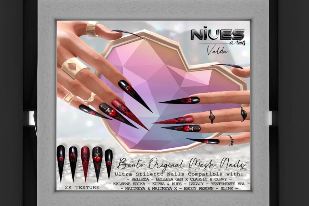 Velda Nail Set - See Ad for Fits, L$119