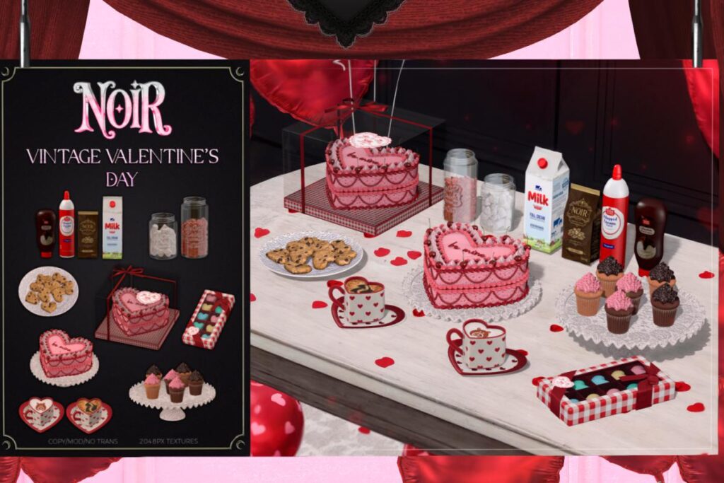 Vintage Valentine's Day, L$250-L$300 each/L$1500 FP