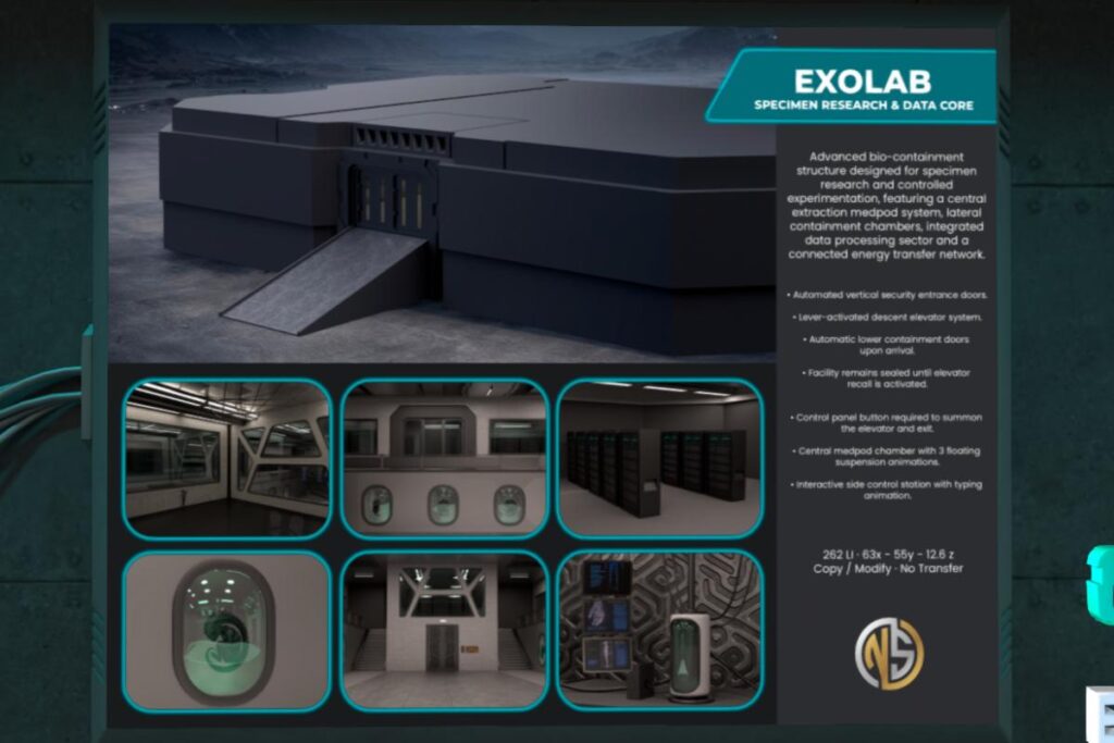 Exolab Building, L$699