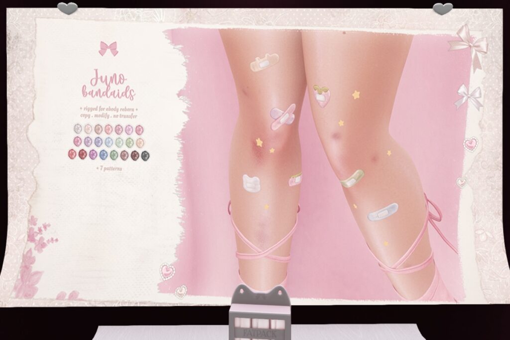 Juno Leg Bandaids - Reborn, L$250