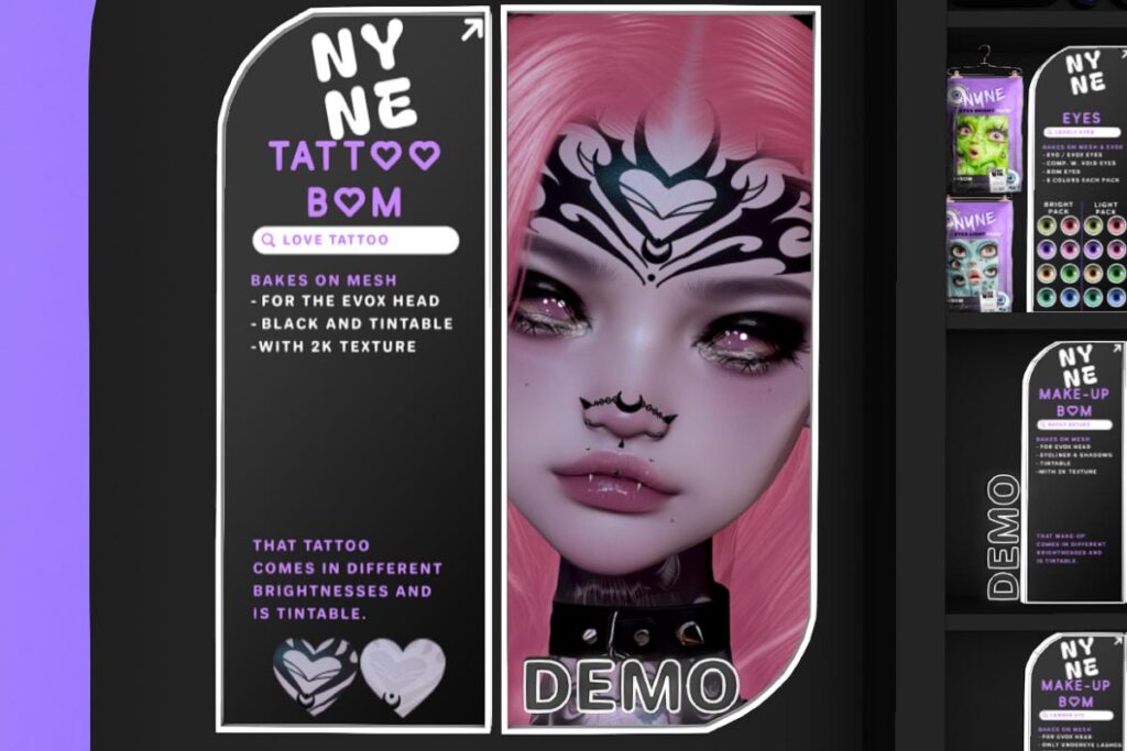 Love Tattoo - EvoX, L$199