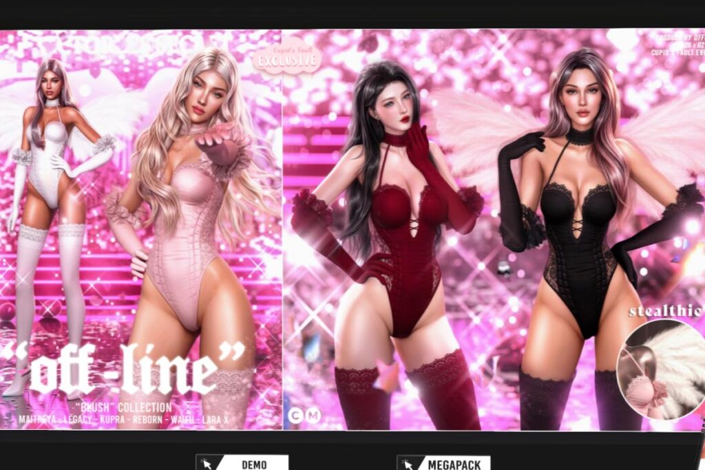 Blush Collection - Inithium/Legacy/Maitreya/Reborn/+mods, L$289 each/L$2788 FP