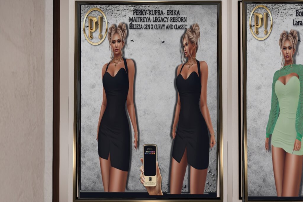 Melody Dress - Erika/GenX/Inithium/Legacy/Maitreya/Reborn/+mods, L$250