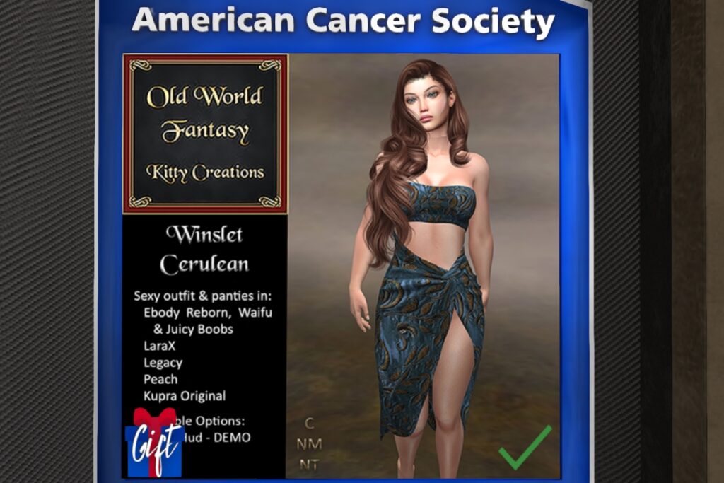 Winslet Cerulean - Inithium/Legacy/MaitreyaX/Peach, L$100