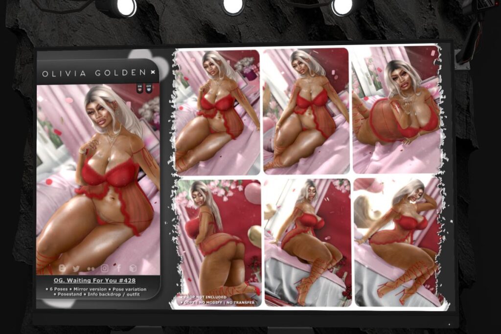 Waiting for You Poses, L$299