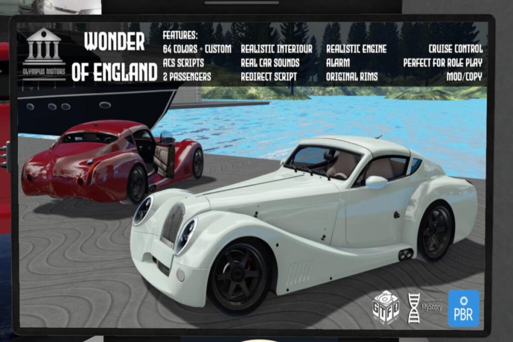 Wonder of England Vehicle, L$999