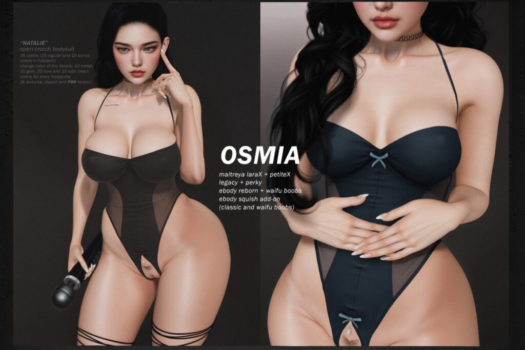 Natalie Bodysuit - Legacy/MaitreyaX/Reborn/+mods, L$299 each/L$1399 FP