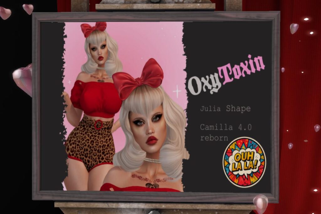 Julia Female Shape - EvoX Camilla/Reborn, L$399