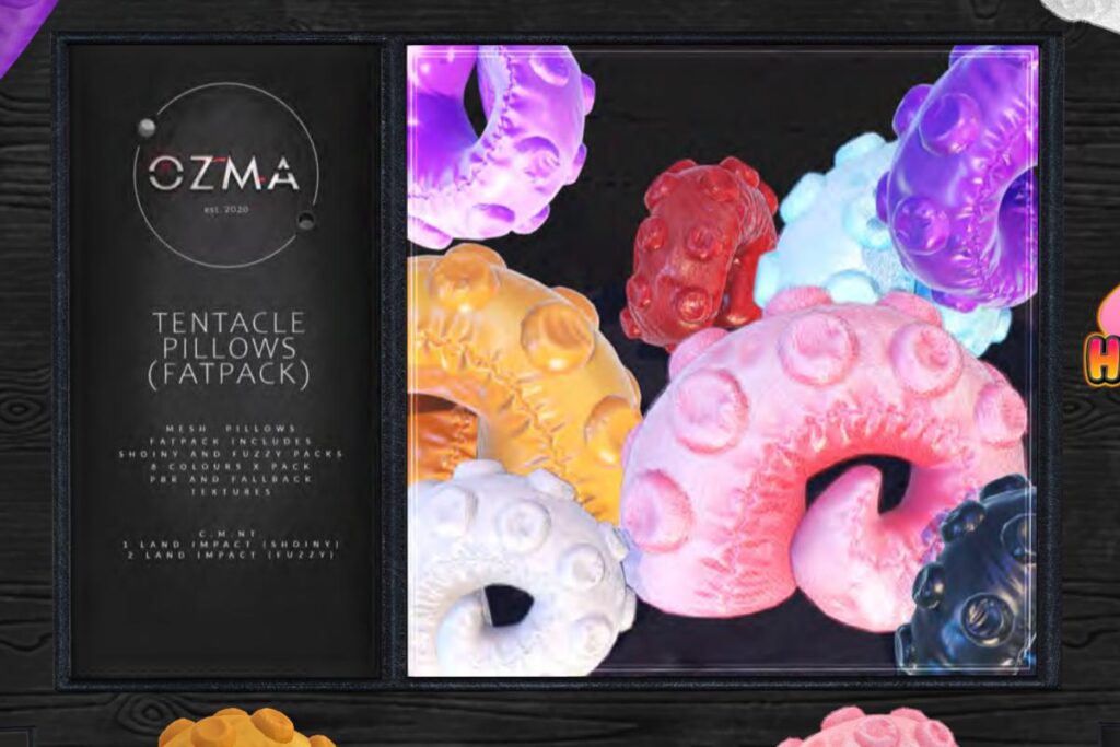 Tentacle Pillow, L$398