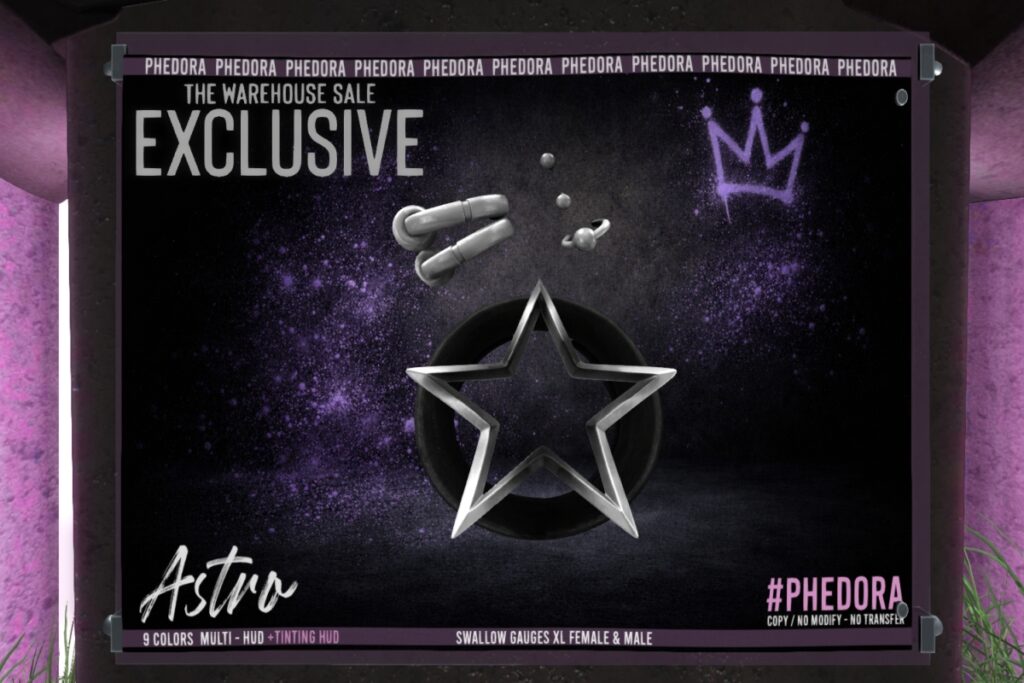 Astro Plugs - Swallow Gauged XL, L$319