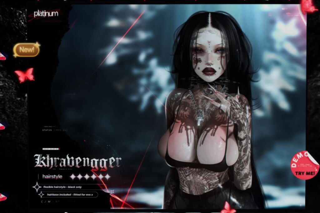 Khravengger Hair - EvoX, L$399