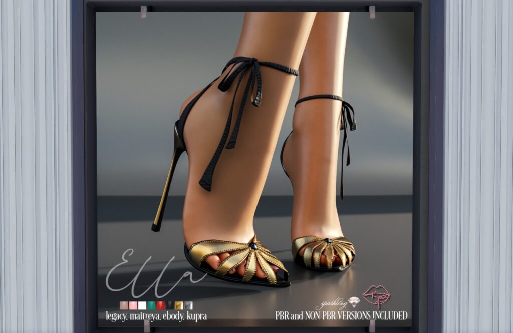 Ella Heels - Inithium/Legacy/Maitreya/Reborn, L$499 FP