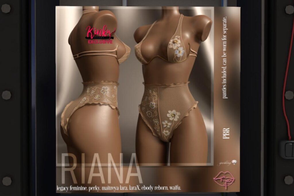 Riana Lingerie - Legacy/MaitreyaX/Reborn/+mods, L$699