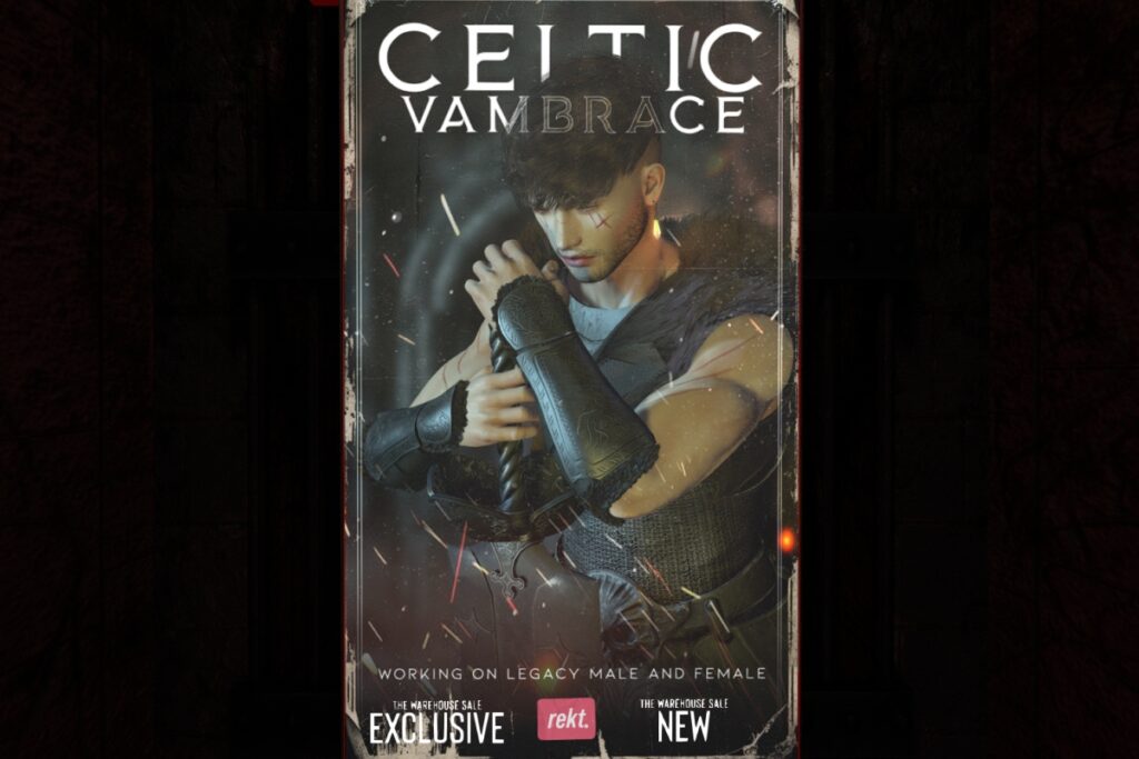 Celtic L Armguard - Legacy F+M, L$225-L$250 each/L$500 FP