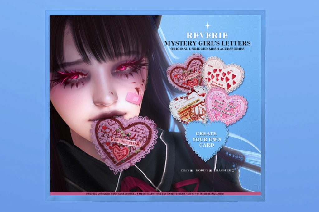 Mystery Girl's Letters, L$250