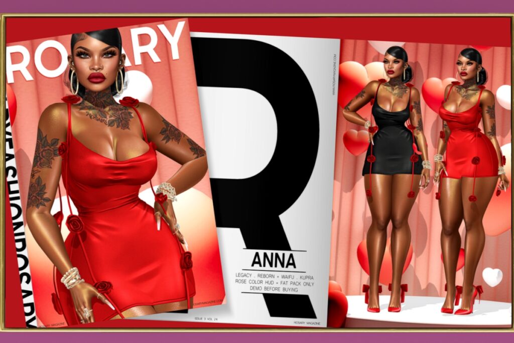 Anna Dress - Inithium/Legacy/Reborn/+mods, L$275 each/L$1699 FP