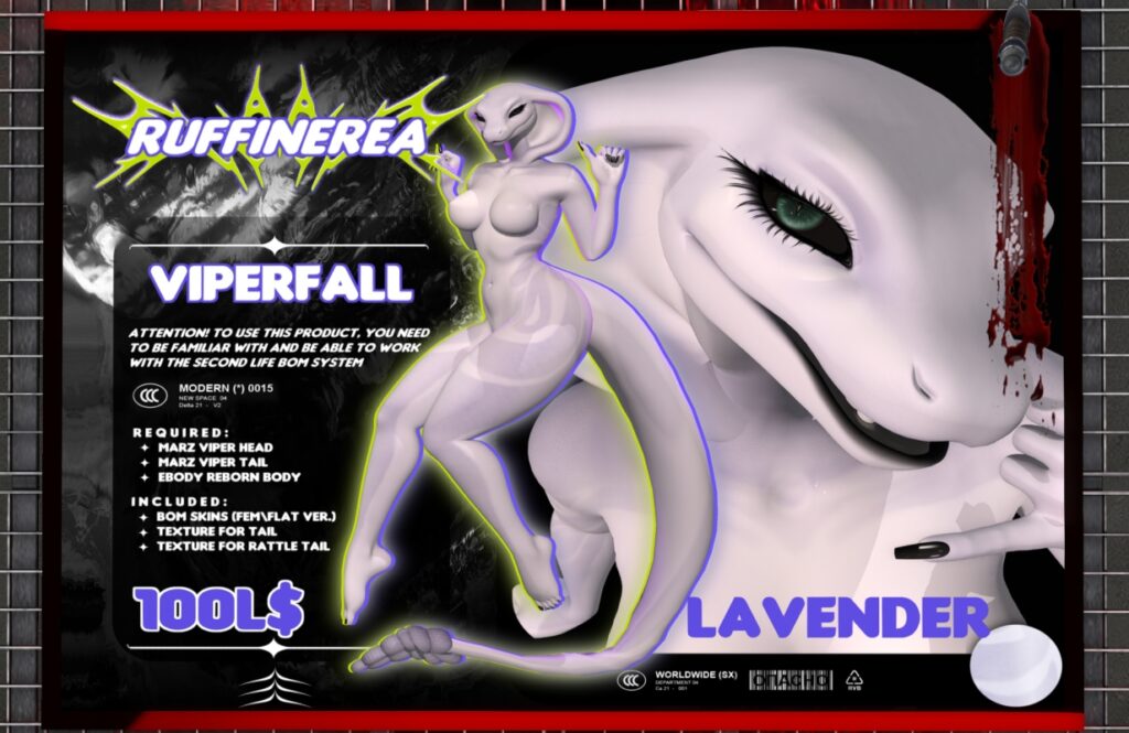 Viperfall Mod Kit - BOM/Marz Viper, L$100 each