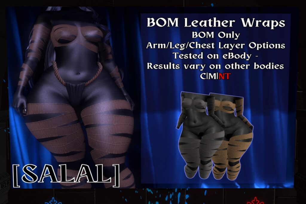 Leather Wraps - BOM, L$150