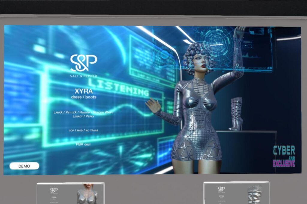 Xyra Dress &amp; Boots - Legacy/MaitreyaX/Reborn/+mods, L$500 each/L$2500 FP