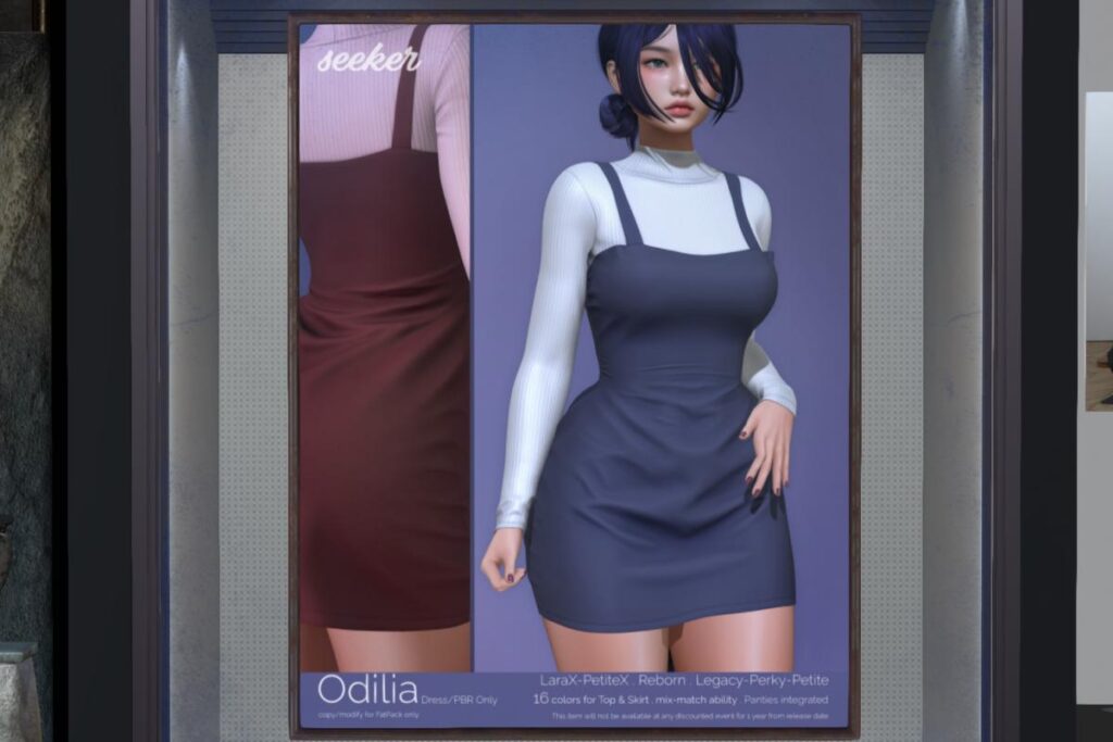 Odilia Dress - Legacy/MaitreyaX/Reborn/+mods, L$349 each/L$1299 FP