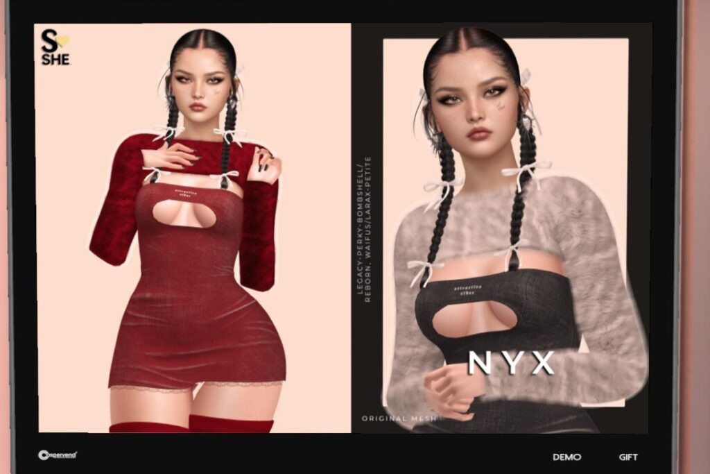 Nyx Set - Legacy/MaitreyaX/Reborn/+mods, L$299